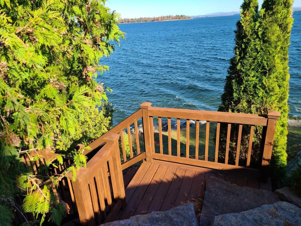 Loza House Adirondack Skydeck Unit Lake Front Plattsburgh Dış mekan fotoğraf
